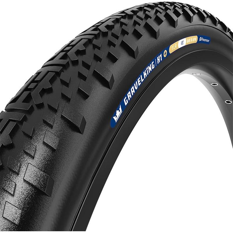 Panaracer GravelKing X1 Plus Tire – 700 x 40 Tubeless Folding Black