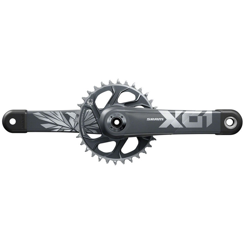 SRAM X01 Eagle Boost Crankset – 175mm, 12-Speed, 32t, Direct Mount, DUB Spindle Interface, Lunar/Polar, C2