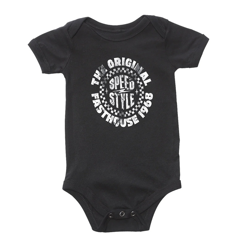 Fasthouse Origin Infant Onesie – Black