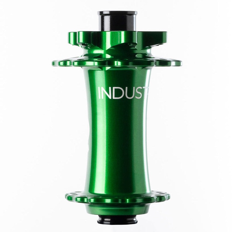 Industry Nine Hydra 2 15×110 Disc Hub Front 28H 15mm TA 110mm Boost Green