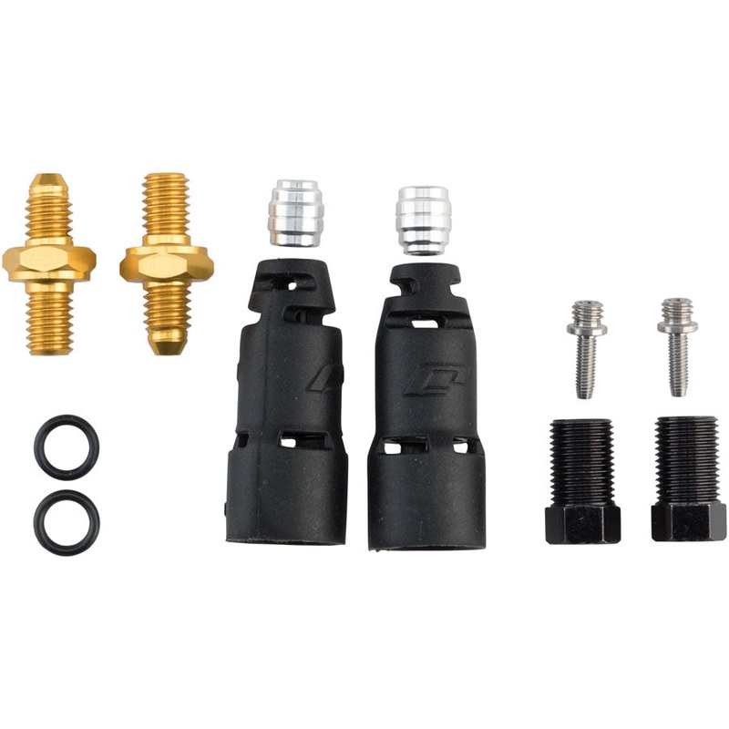 Jagwire Pro Quick-Fit Adapters for Hydraulic Hose – Fits SRAM DB5, Guide, and Level, and Avid Elixir, Trail, and XX