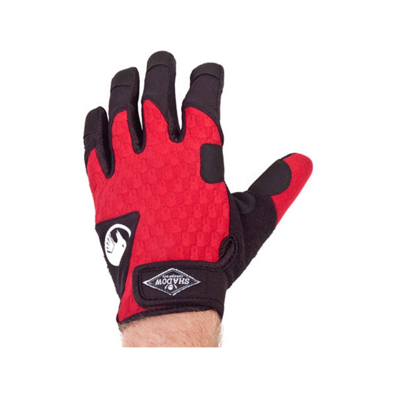 Shadow Conspiracy Local BMX Race Gloves-Red