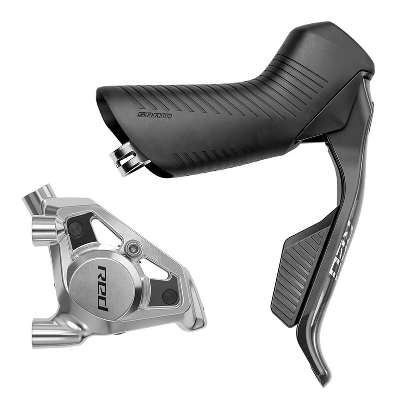 SRAM RED eTap AXS HRD Shift/Brake Lever Hydraulic Disc Caliper – Right/Rear Flat Mount 20mm Offset 1800mm Hose BLK E1