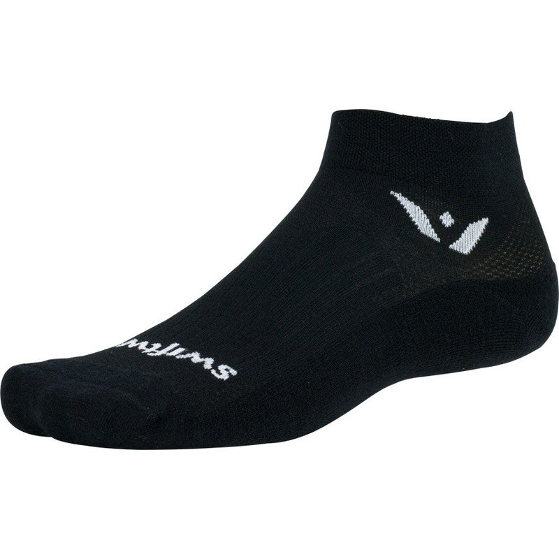 Swiftwick Pursuit Ankle Socks – Black Small