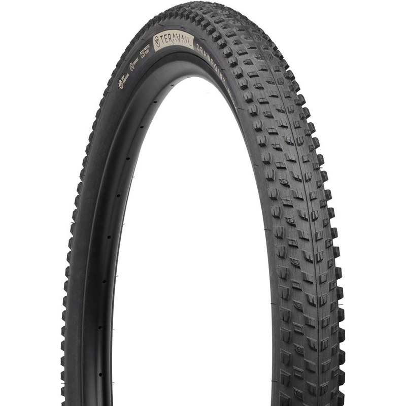 Teravail Drawpoint Tire – 29 x 2.4 Tubeless Folding BLK Light Trail Grip Compound