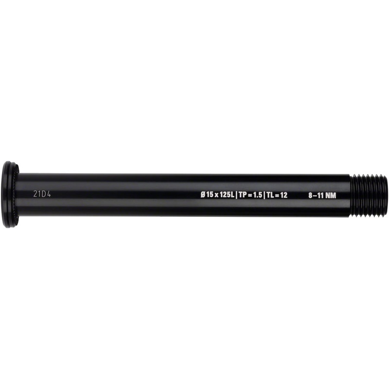 WHISKY No.9 Thru Bolt – 15mm, 125mm, P1.5, TL12, Black