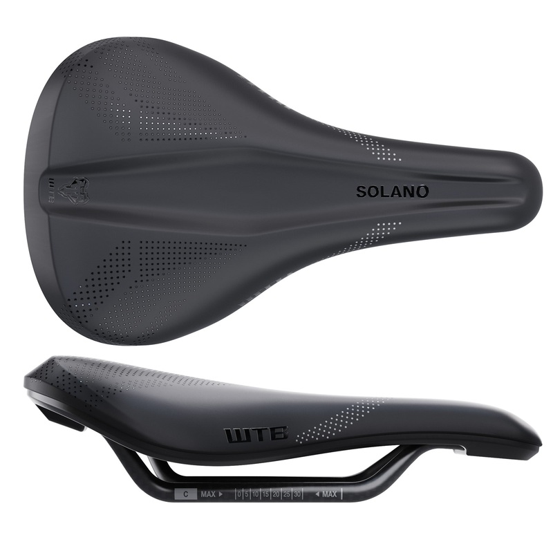 WTB Solano Saddle – Carbon Black Medium Fusion Form