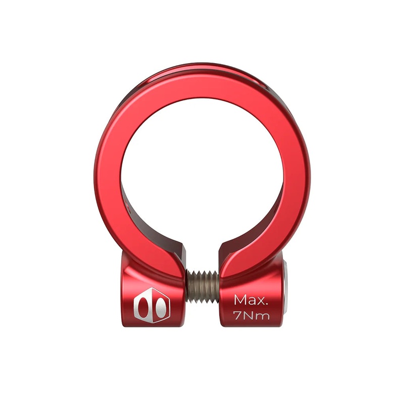 Box One Fixed Seat Post Clamp – 25.4mm – Red