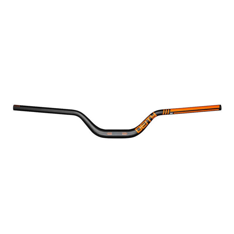DEITY Highside 35 Riser Handlebar – 80mm Rise, 800mm Width, 35mm Clamp, Orange