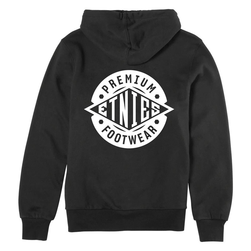 Etnies Premium FW Zip Hoodie – Black/White
