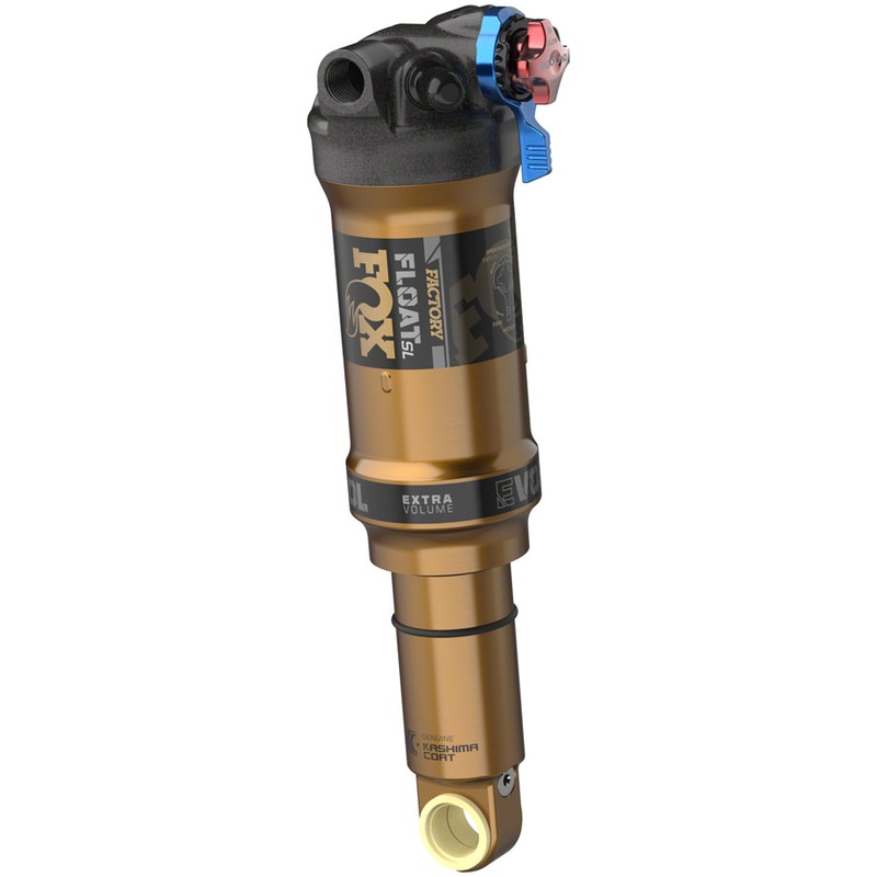 FOX FLOAT SL Factory Rear Shock – Trunnion Metric 165 x 42.5 mm 3-Postion Lever EVOL SV Kashima Coat