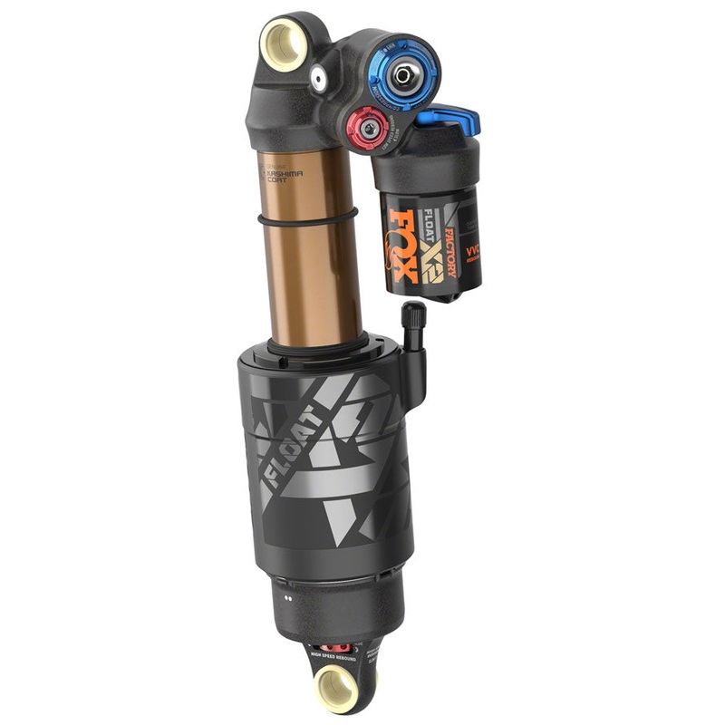 FOX FLOAT X2 Factory Rear Shock – Metric 210 x 52.5 mm 2-Position Lever Kashima Coat