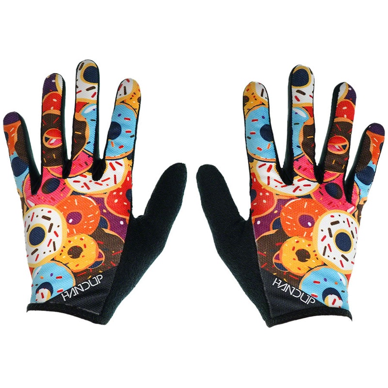Premium Donut Factory Full-Finger Cycling Gloves with FullTouch Technology, Sun Protection, Breathable Mesh, and Superior Grip for Warm Weather Riding