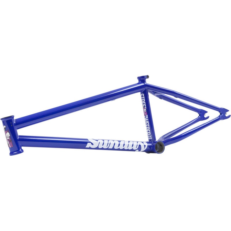 Sunday Street Sweeper BMX Frame – 21″ TT Gloss Metallic Blue