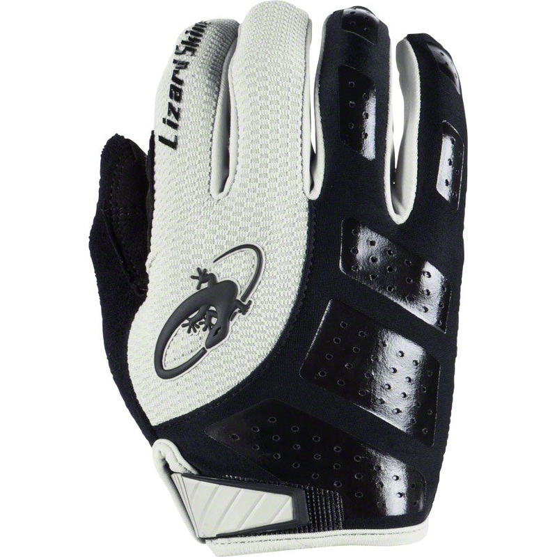 Lizard Skins Monitor SL Gloves – Gray/Black Full Finger Small