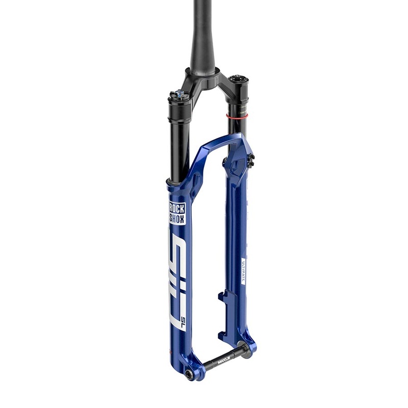RockShox SID SL Ultimate Race Day 2 Suspension Fork – 29″ 110 mm 15 x 110 mm 44 mm Offset Blue Crush 2P Remote D1