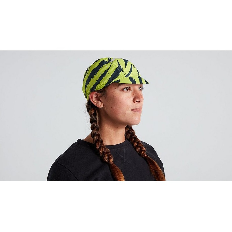 Specialized lightning reflect cycling cap hyper green l