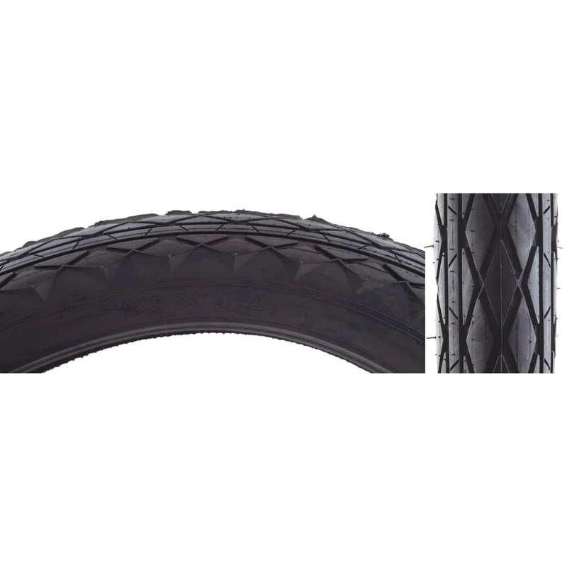 Sunlite SuperDan 20″ Cruiser Wire Tire – Black