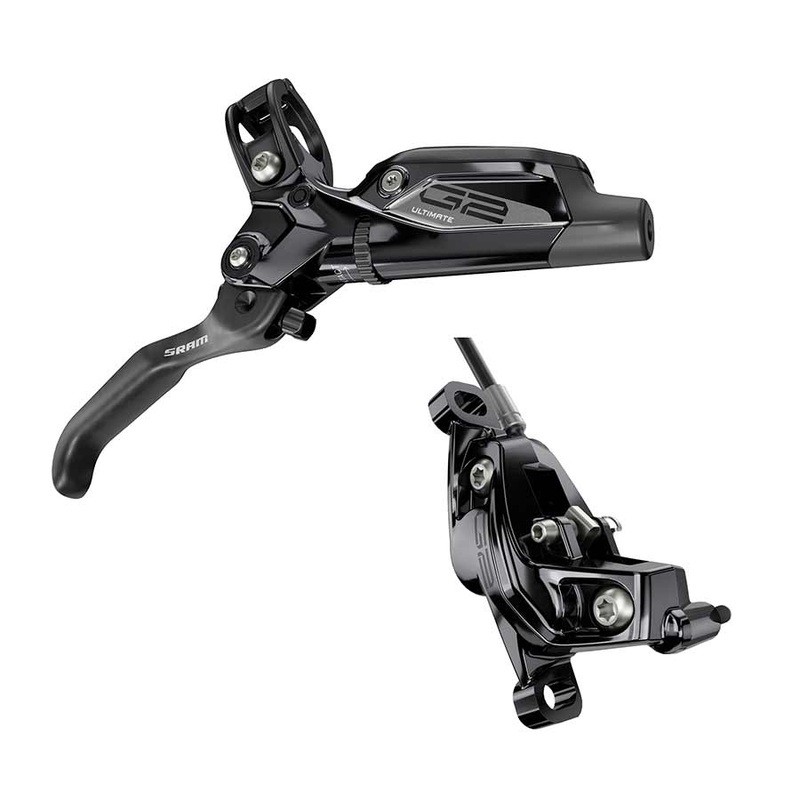 G2 Ultimate Disc Brake Lever – Front Hydraulic Post Mount Carbon Lever Titanium Hardware Gloss BLK A2