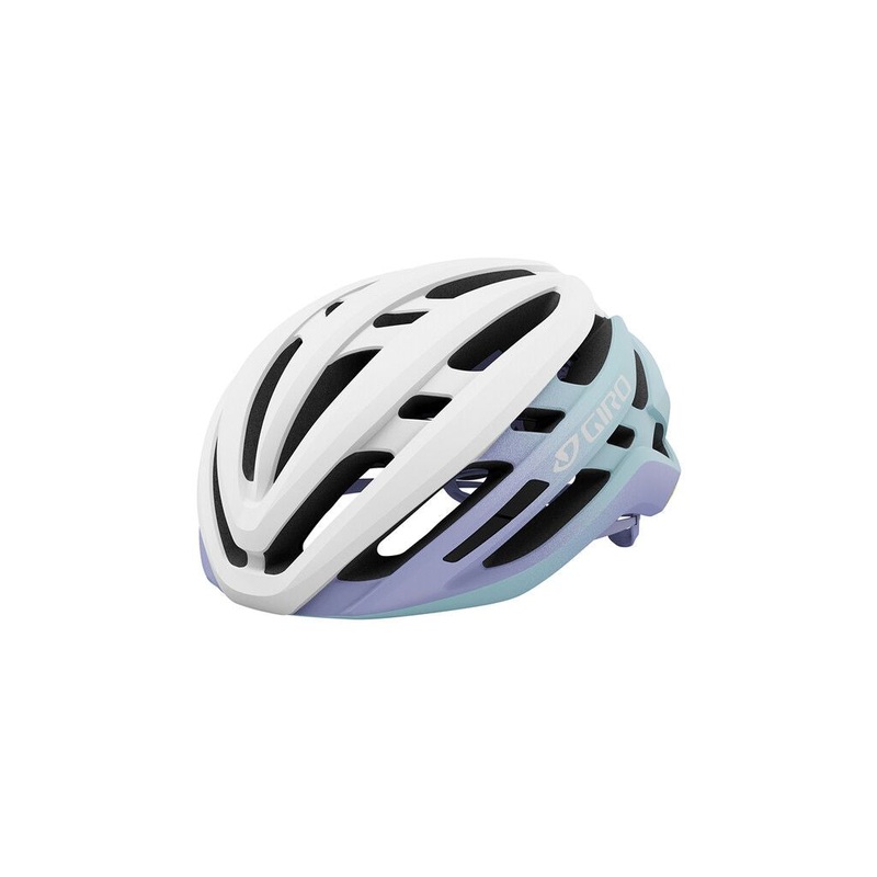 Giro Agilis MIPS Road Helmet – Matt White-Light Lilac Fade