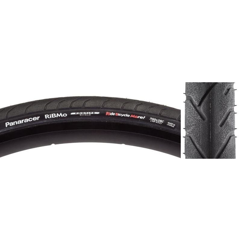 Panaracer RiBMo ProTite Tire – 700 x 28 Clincher Folding Black 60tpi