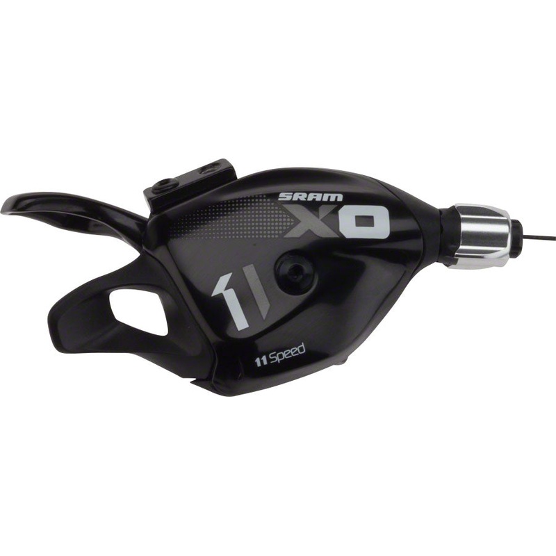SRAM X01 11-Speed Trigger Shifter Includes Handlebar Clamp Black with Gray and White logo with Cable, Housing Sold Separately