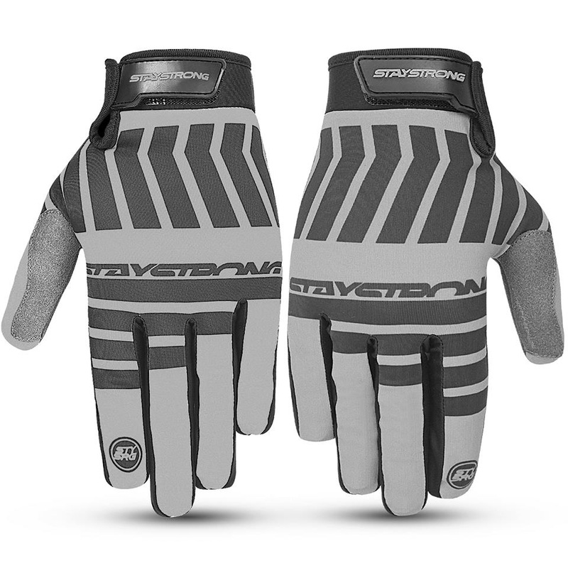 Stay Strong Chev Stripe Gloves – Cocoa