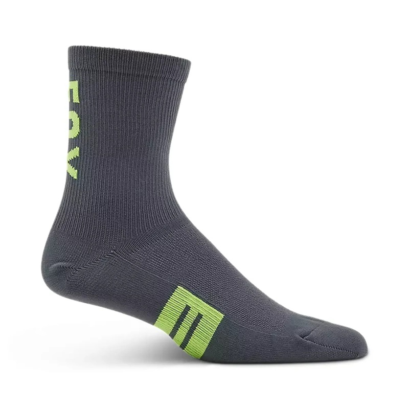 Fox Racing 6″ Flexair Merino Sock – Dark Shadow