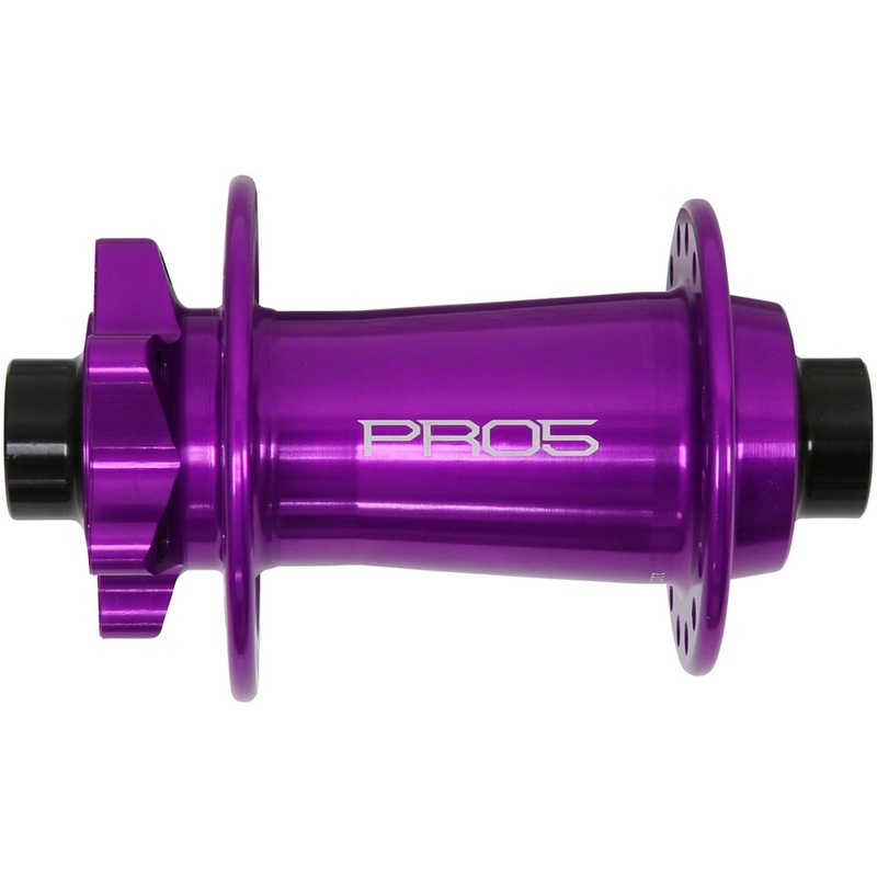 Hope Pro 5 Front Hub – 15 x 110mm, 6-Bolt, Purple, 32H