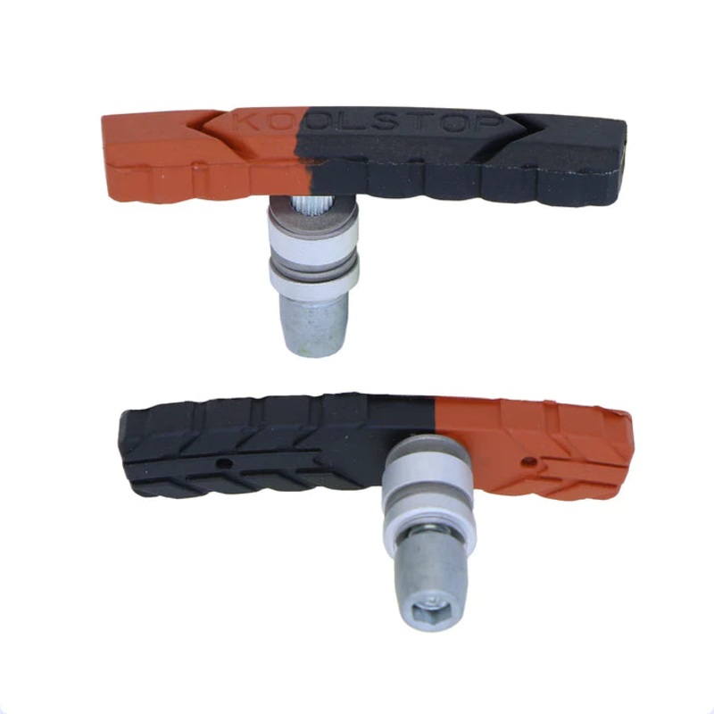 Kool Stop All Terrain AT Threaded Brake Pads/Shoes – Dual Compound – USA Made