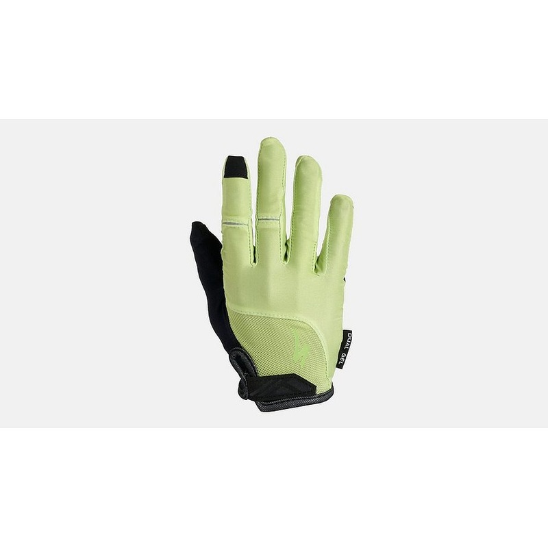 Specialized bg dual gel glove lf wmn limestone l