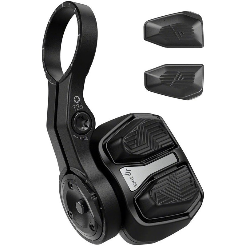 SRAM AXS POD Ultimate Electronic Controller – Left or Right Mount, Discrete Clamp, 2-Button, Black