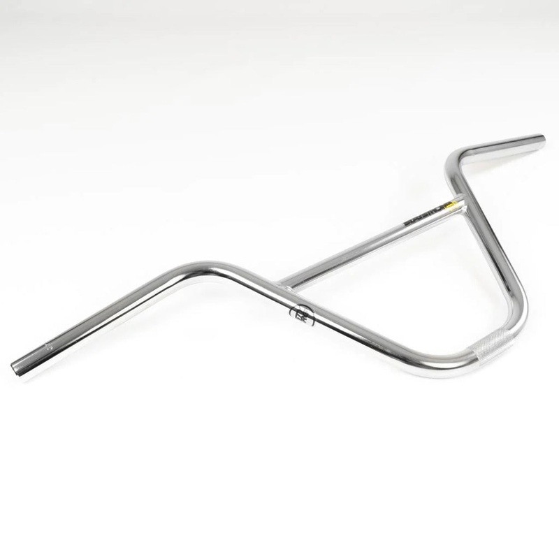 Stay Strong Truck Larry Edgar Chromoly BMX Handlebars-Chrome