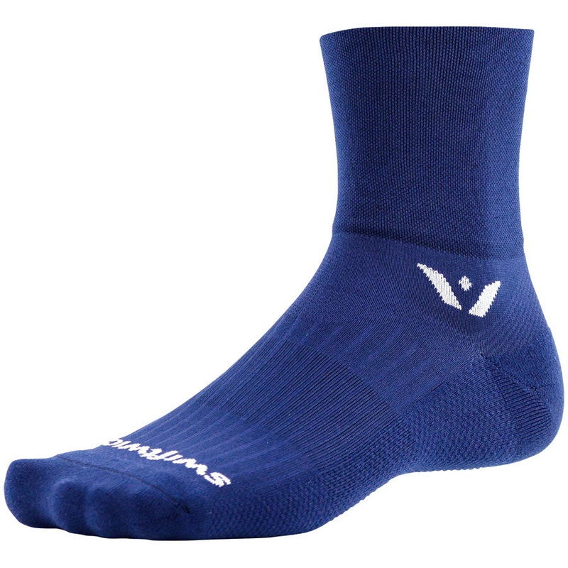 Swiftwick Aspire Four Socks – 4″ Navy Medium