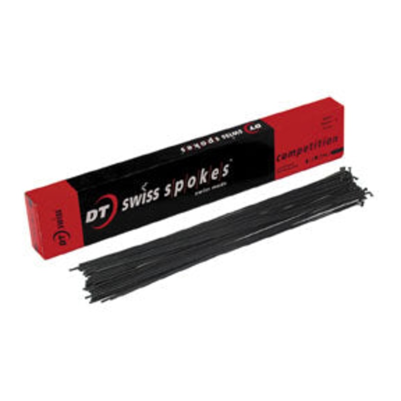 DT Swiss Competition 14g DB Spoke Black 280mm 20/Count