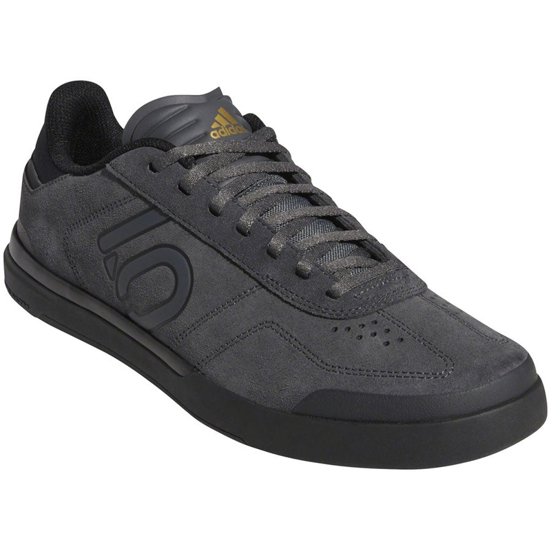 Five Ten Sleuth DLX Flat Shoes – Mens Gray Six / Core BLK / Matte Gold 8.5
