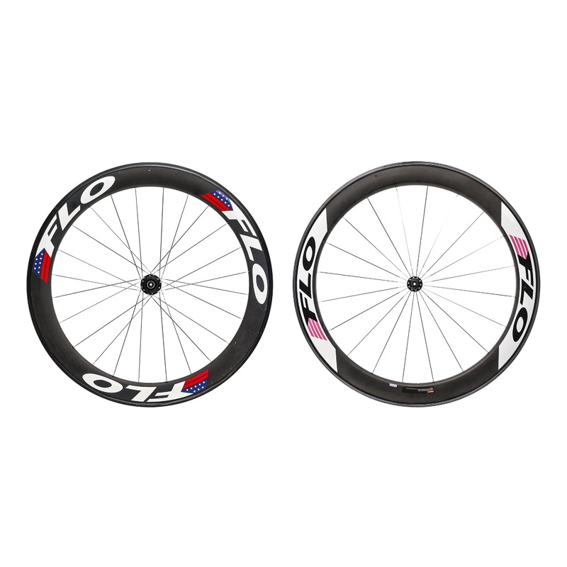 FLO 60 Aluminum + Carbon Clincher 700c Wheelset