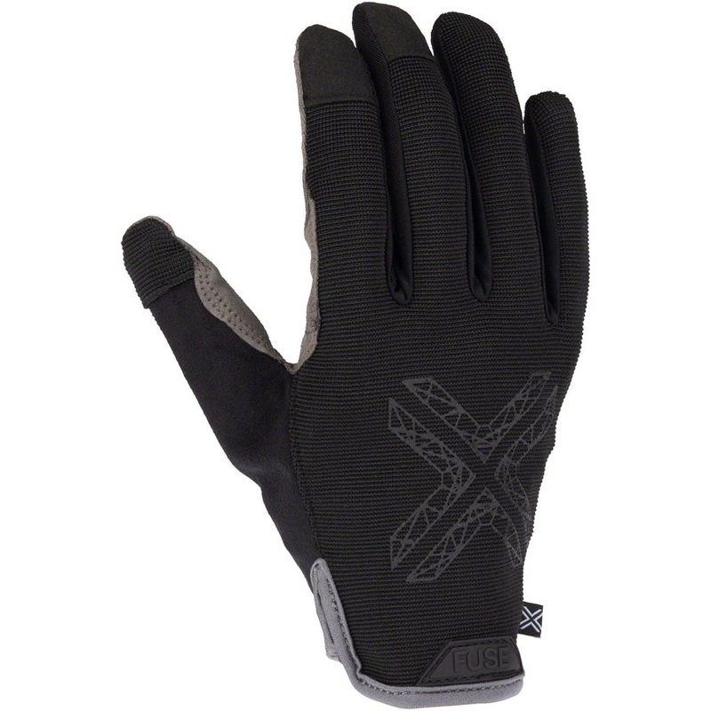 FUSE Stealth Gloves – Black, Full Finger, Small