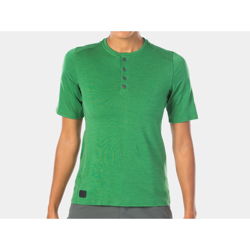 Shirt Bontrager Adventure Henley Women Small Foliage Green