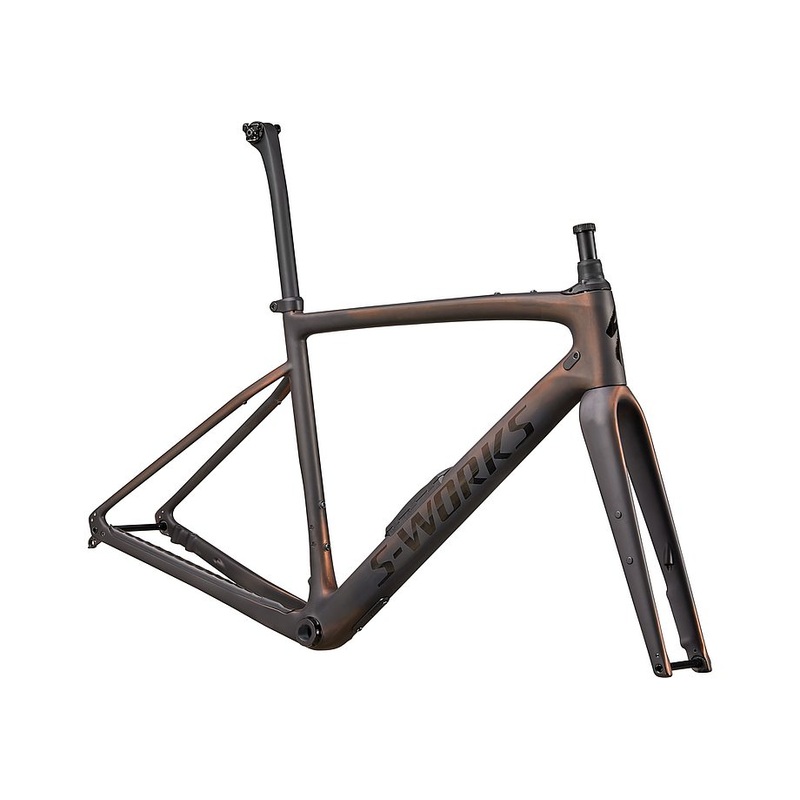 Specialized diverge S-Works frmset satin carbon/color run pearl/chrome/clean 58