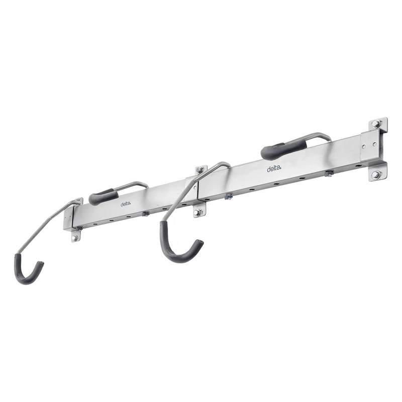 Storage Hook Delta Rail 4-Bike Wall Mount Sl