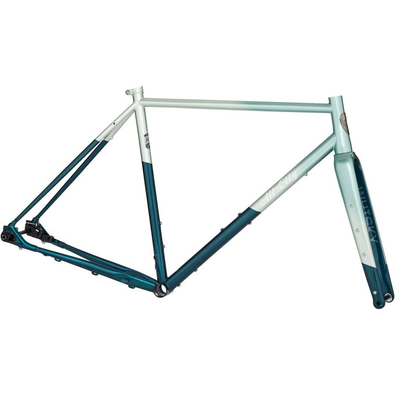 All-City Cosmic Stallion Frameset – 650b/700c Steel Rainbow Trout 52cm