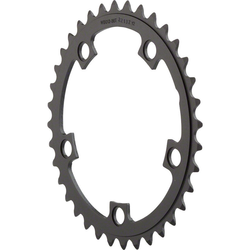 Full Speed Ahead Pro Road Chainring 36t 110 BCD 10/11-Speed Aluminum N11 Black
