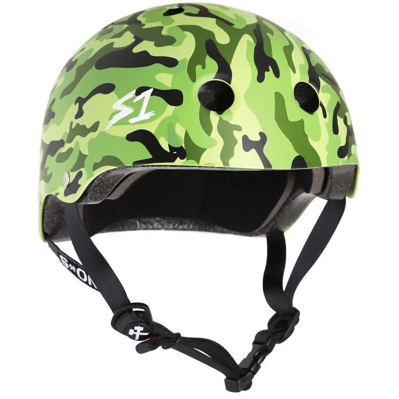 S1 Lifer Helmet – Green Camo Matte