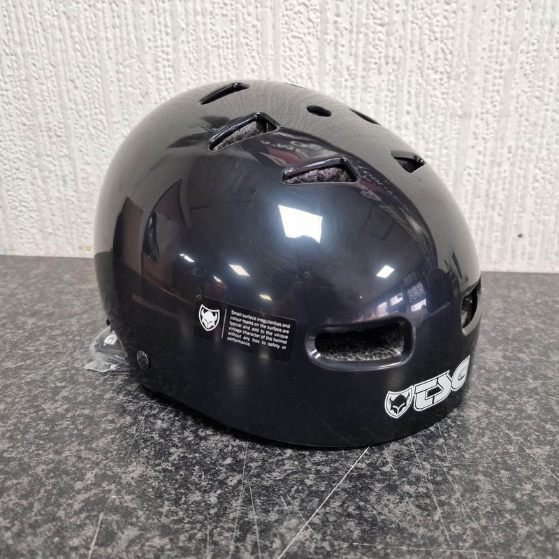 TSG Skate / BMX Injected Helmet Gloss Black