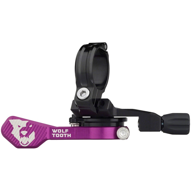 Wolf Tooth ReMote Pro Dropper Post Lever – 22.2mm Clamp Purple