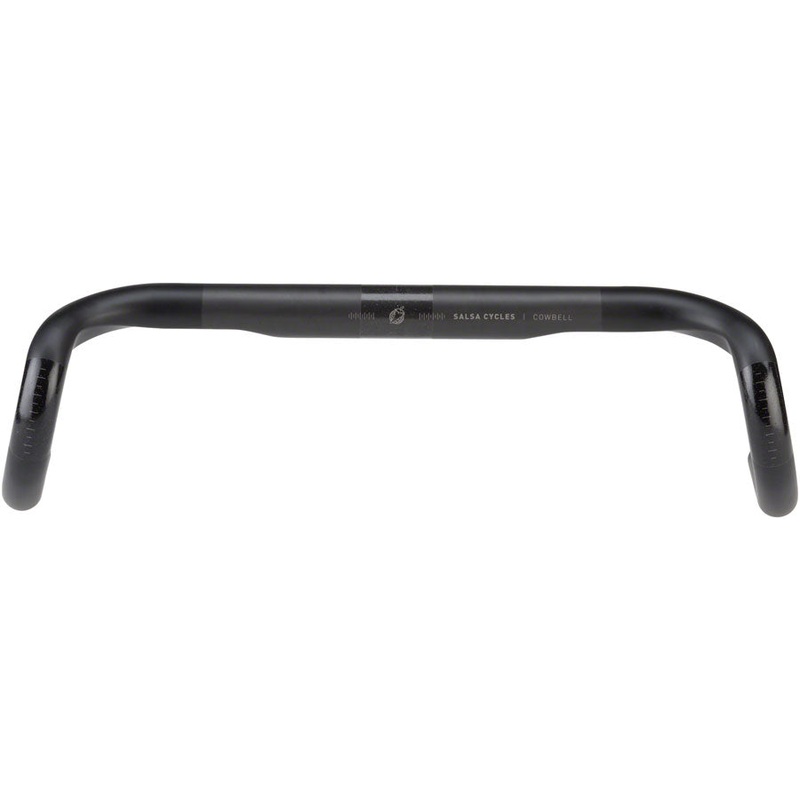 Cowbell Carbon Drop Handlebar – Carbon 31.8mm 38cm Black