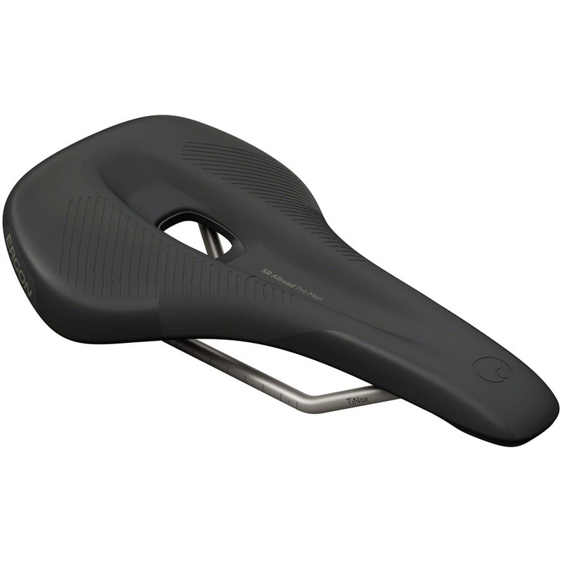 Ergon SR Allroad Pro Saddle – TiNox SL Black Mens Medium/Large