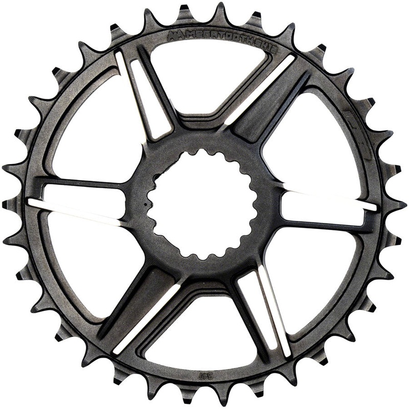 Full Speed Ahead Gradient Direct Mount SH12 Chainring – 34t FSA Direct Mount Compatible Shimano 12-Speed Hyperglide+ BLK