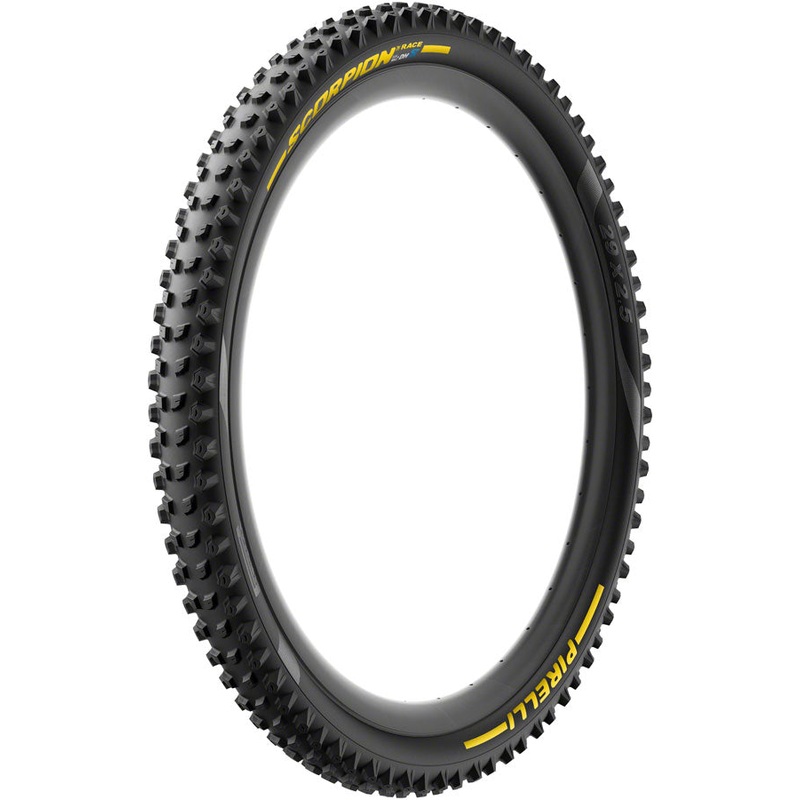 Pirelli Scorpion Race DH S Tire – 29 x 2.5, Clincher, Wire, Yellow Label Team Edition, DualWALL+, SmartEVO DH